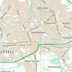 UK Topographic Maps Cornwall (SX05) digital map