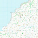 UK Topographic Maps Cornwall (SX19) digital map