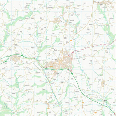 UK Topographic Maps Cornwall (SX26) digital map