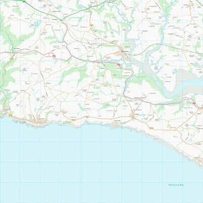 UK Topographic Maps Cornwall (SX35) digital map
