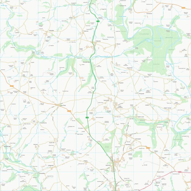 Cornwall (SX37) Map by UK Topographic Maps | Avenza Maps