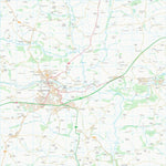 UK Topographic Maps Cornwall (SX38) digital map