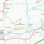 UK Topographic Maps Cornwall (SX38) digital map