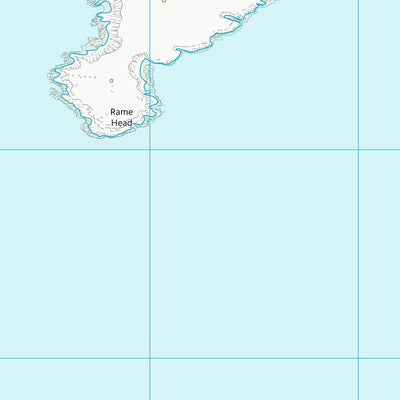 UK Topographic Maps Cornwall (SX44) digital map