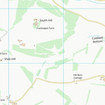 UK Topographic Maps Cotswold District (SO91) digital map