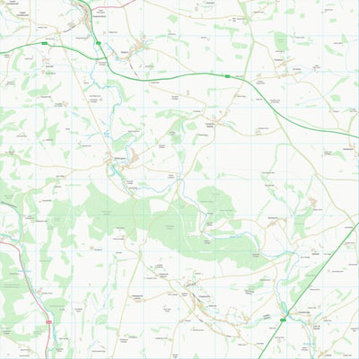UK Topographic Maps Cotswold District (SP01) digital map