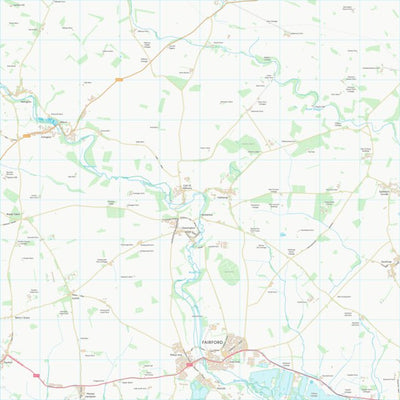 UK Topographic Maps Cotswold District (SP10) digital map