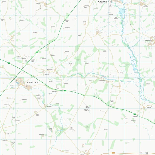 Cotswold District (SP11) Map by UK Topographic Maps | Avenza Maps