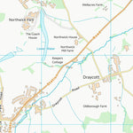UK Topographic Maps Cotswold District (SP13) digital map