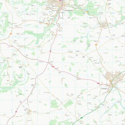 UK Topographic Maps Cotswold District (ST89) digital map