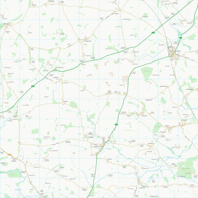 UK Topographic Maps Cotswold District (ST99) digital map