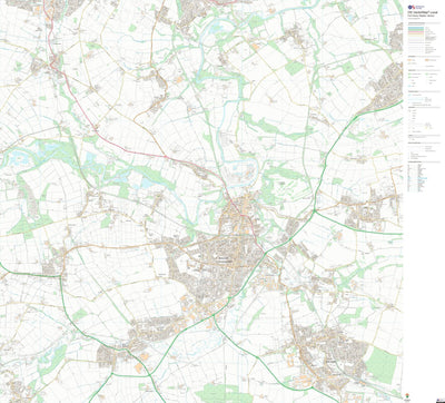 UK Topographic Maps County Durham 10 (1:10,000) digital map