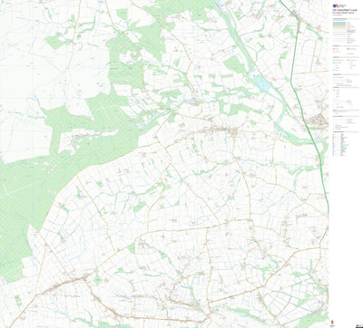 UK Topographic Maps County Durham 14 (1:10,000) digital map