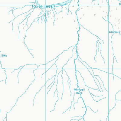 UK Topographic Maps County Durham (NY82) digital map