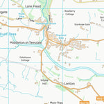 UK Topographic Maps County Durham (NY92) digital map