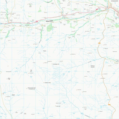 UK Topographic Maps County Durham (NY93) digital map
