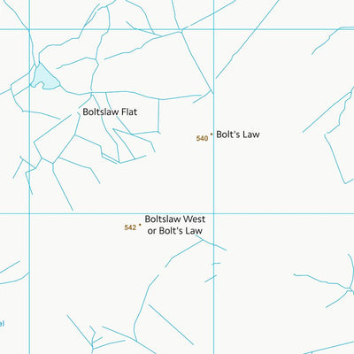 UK Topographic Maps County Durham (NY94) digital map