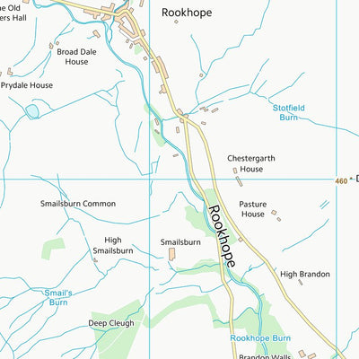 UK Topographic Maps County Durham (NY94) digital map