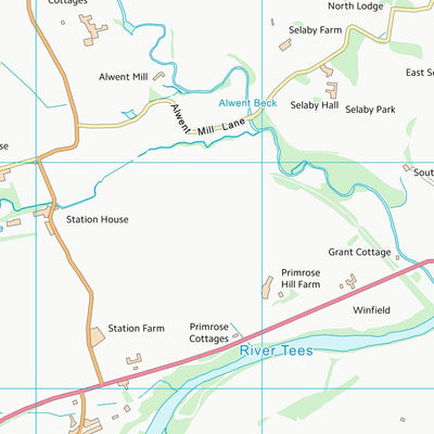 UK Topographic Maps County Durham (NZ11) digital map