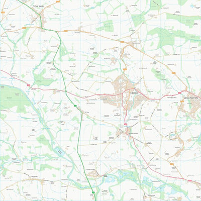 UK Topographic Maps County Durham (NZ13) digital map