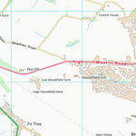 UK Topographic Maps County Durham (NZ13) digital map
