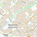UK Topographic Maps County Durham (NZ22) digital map