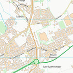 UK Topographic Maps County Durham (NZ23) digital map