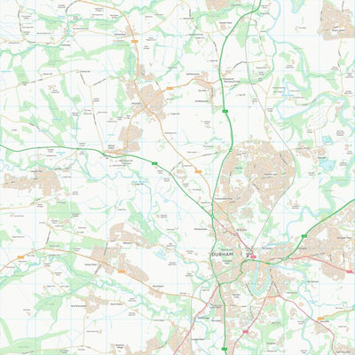 UK Topographic Maps County Durham (NZ24) digital map