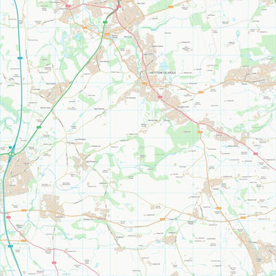 UK Topographic Maps County Durham (NZ34) digital map