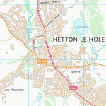 UK Topographic Maps County Durham (NZ34) digital map