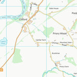UK Topographic Maps County of Herefordshire (SO24) digital map