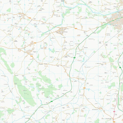 UK Topographic Maps County of Herefordshire (SO43) digital map