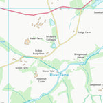UK Topographic Maps County of Herefordshire (SO47) digital map