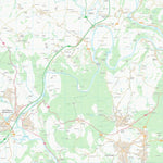 UK Topographic Maps County of Herefordshire (SO51) digital map