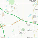 UK Topographic Maps County of Herefordshire (SO52) digital map