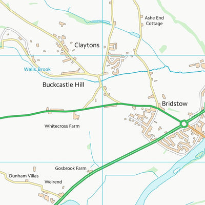 UK Topographic Maps County of Herefordshire (SO52) digital map