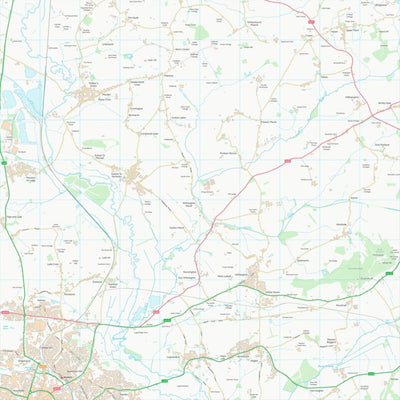 UK Topographic Maps County of Herefordshire (SO54) digital map