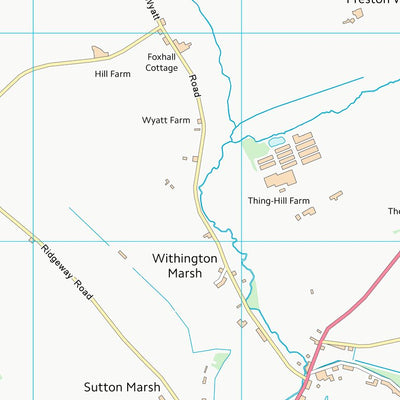 UK Topographic Maps County of Herefordshire (SO54) digital map