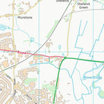 UK Topographic Maps County of Herefordshire (SO54) digital map