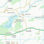 UK Topographic Maps County of Herefordshire (SO55) digital map