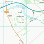 UK Topographic Maps County of Herefordshire (SO62) digital map