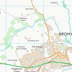 UK Topographic Maps County of Herefordshire (SO65) digital map