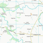 UK Topographic Maps Craven District (SD76) digital map
