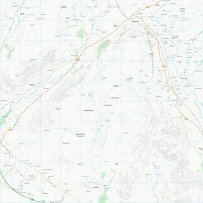UK Topographic Maps Craven District (SD77) digital map