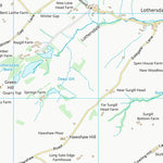 UK Topographic Maps Craven District (SD94) digital map