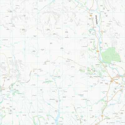 UK Topographic Maps Craven District (SD96) digital map