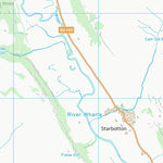 UK Topographic Maps Craven District (SD97) digital map