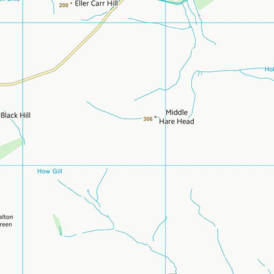 UK Topographic Maps Craven District (SE05) digital map
