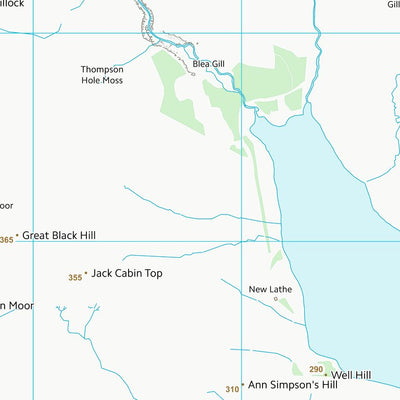 UK Topographic Maps Craven District (SE06) digital map