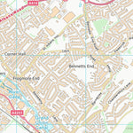 UK Topographic Maps Dacorum District (B) (TL00) digital map